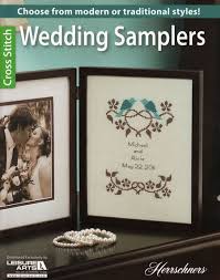Leisure Arts 6490 Cross Stitch Wedding Samplers pattern book